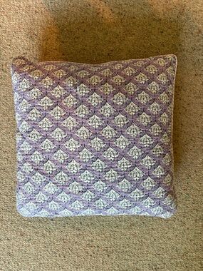 roller rabbit jemina quilted pillow